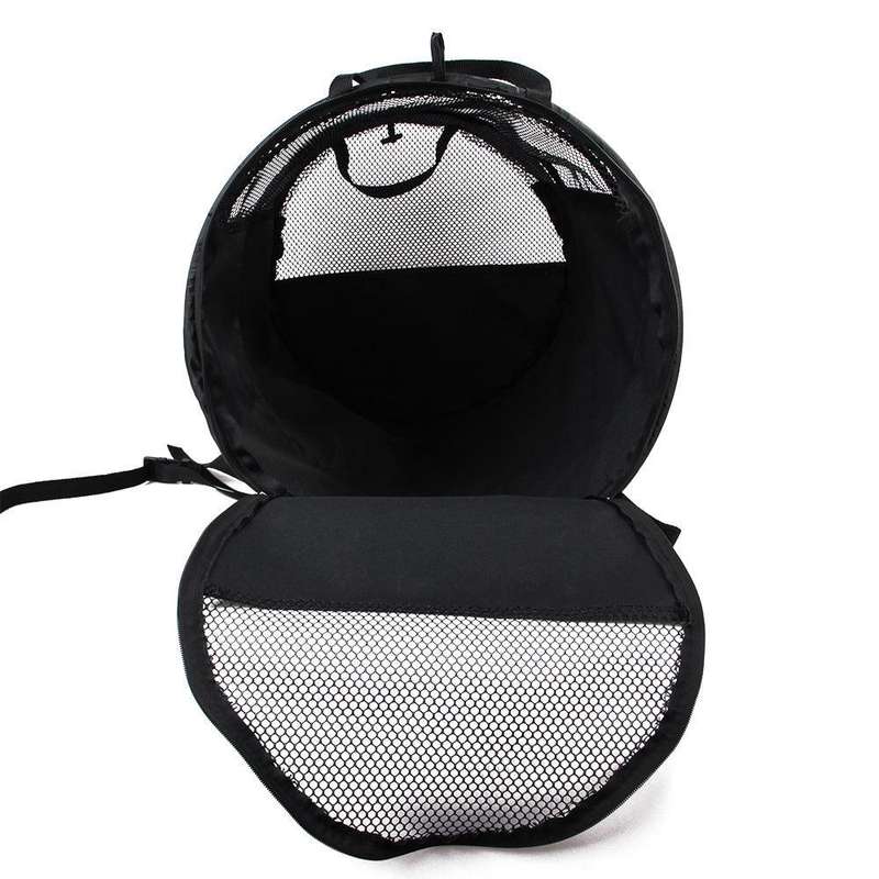 Foldable Pet Car Carrier and Tent Keeps Fur Contained - Large