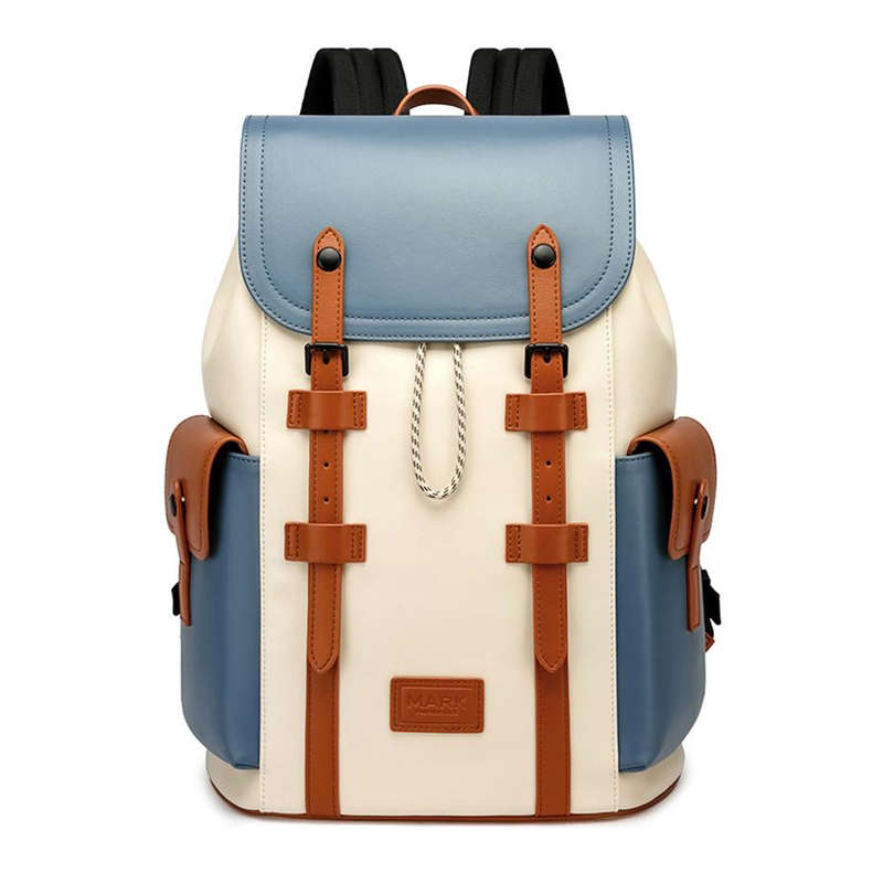 Mark Fairwhale Unisex Stylish Travel Laptop Backpack with Luggage Strap