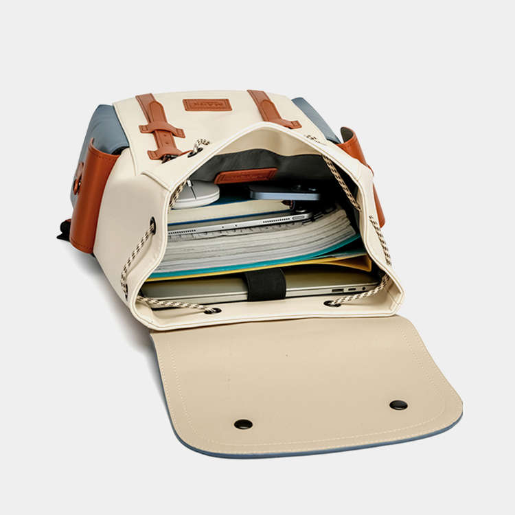 Mark Fairwhale Unisex Stylish Travel Laptop Backpack with Luggage Strap