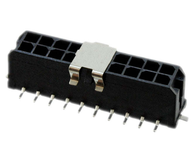 Smd socket connector header dil 20w p=3mm 0430452018
