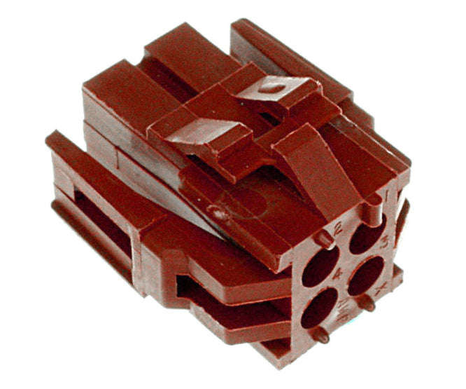 Housing str 4w red 1-640519-0