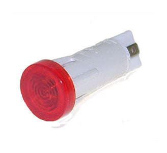 Lamp indcat 220 red rnd 10mm 1.69507.117/1301 l/f