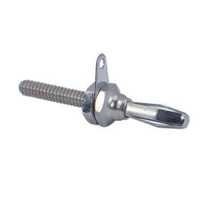 Plug banana 4mm panel mnt 40mm 108-0750-002
