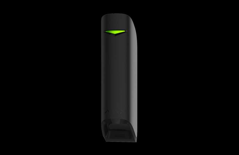AJAX Security - MotionProtection - Black Wireless Indoor Motion Narrow Detector for Windows &amp;...