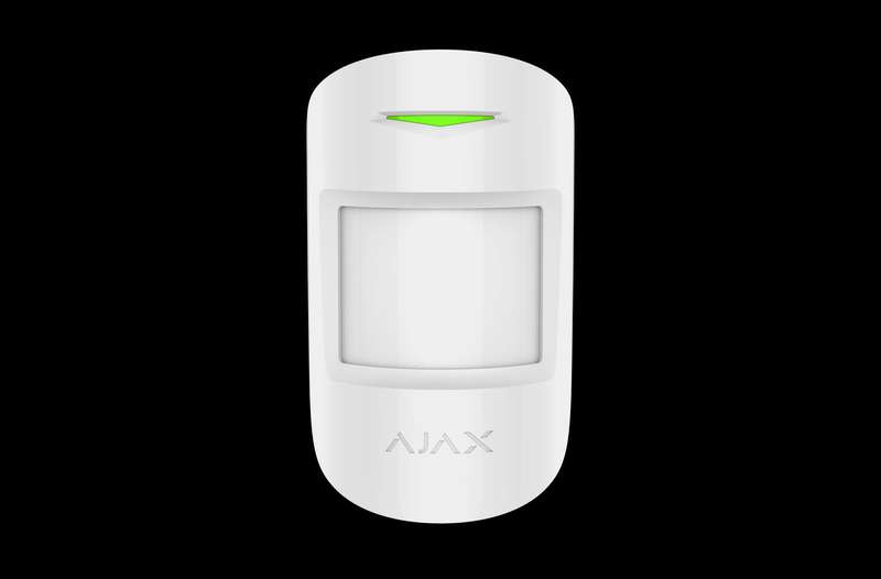 AJAX Security - CombiProtect - White Wireless Combined Motion &amp; Glass Break Detector | AJAX-C...