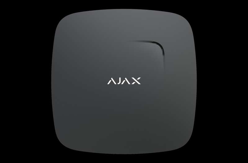 AJAX Security - FireProtect - Black Wireless Fire Detector with Temperature Sensors | AJAX-FP-INDR-B