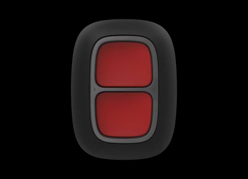 AJAX Security - DoubleButton Jeweller - Double Black Wireless Smart Button for Panic and Control ...