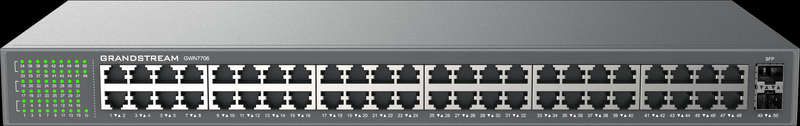 Grandstream Enterprise 48 port Unmanaged GbE Switch | GWN7706