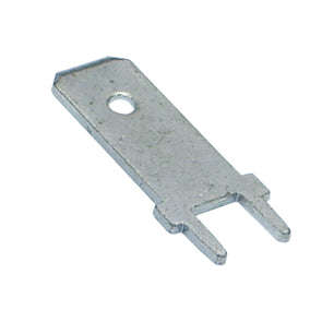Terminal male 6.4 quick fit pcb - mpq=5 1289-st