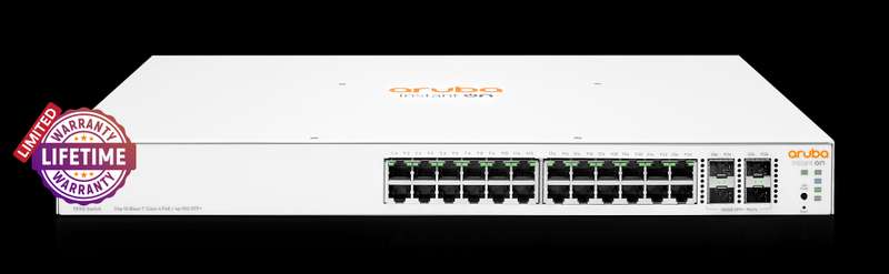 HPE Networking Instant On 1930 4SFP + 24 Port 195W Switch | ARU-IO-SW193024G-195W