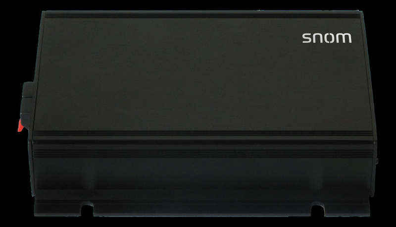 Snom PA1, SIP 48V PoE Paging Amplifier, 2 LAN, 6.5 Watt Power Amplifier