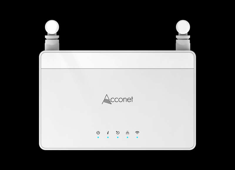 Acconet WiFi 4 xPON 1 Port Gigabit Wireless ONU/ONT