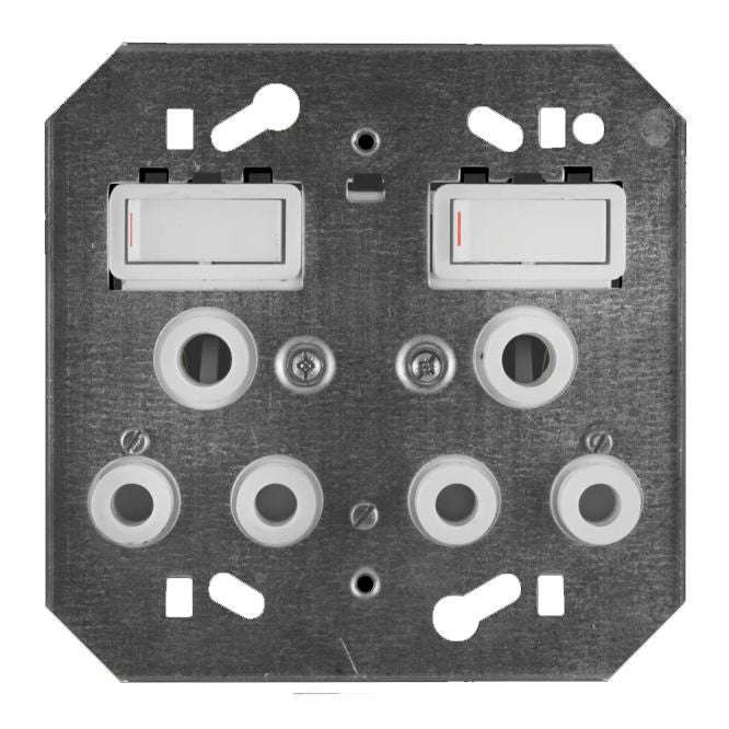 Wall socket module 15a red dedicated (no cover plate) 1405ud
