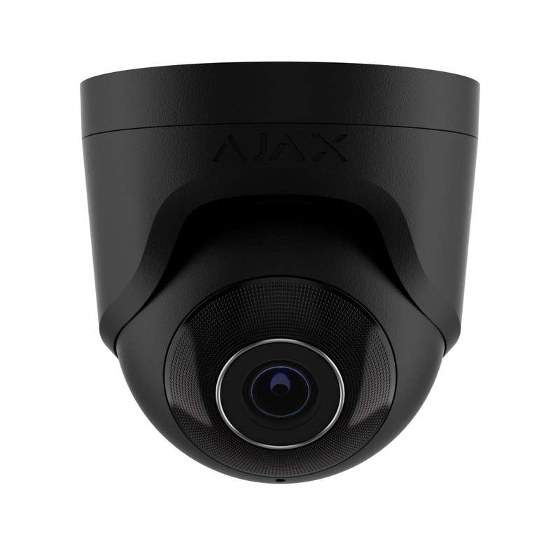 AJAX Security - 5MP IP Black Turret Camera with a 4.00 mm focused Lens | AJAX-TURRET-5MP-4-B