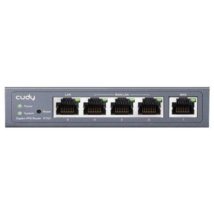 Cudy Multi-WAN 5 port Gigabit VPN Router | R700