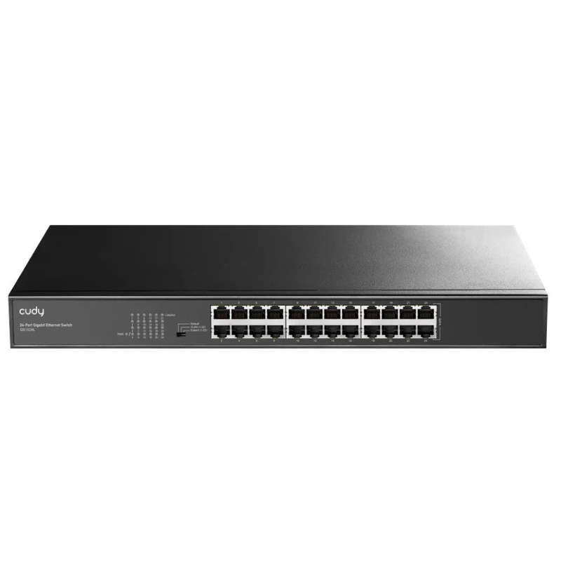 Cudy 24 Port Gigabit Unmanaged Rack-Mount Switch | GS1024L