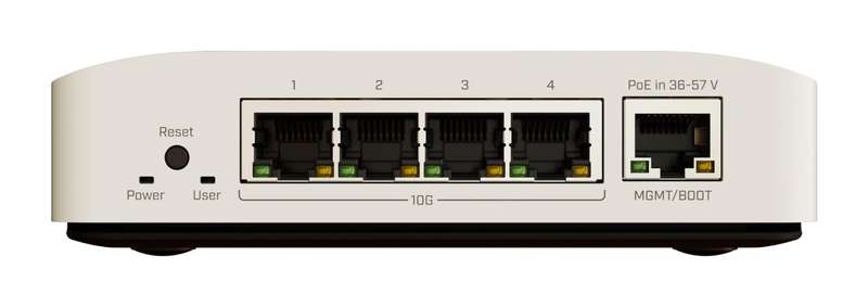 MikroTik Cloud Router Switch 4 Port 10Gbps with PoE Input | CRS304-4XG-IN