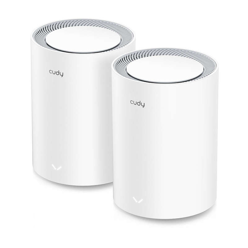 Cudy Dual Band 3000Mbps WiFi 6 Multi-Gigabit Mesh 2-Pack | M3000 (2-Pack)