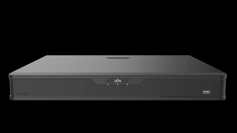 UNV - Ultra H.265 - 16 Channel NVR with 2 Hard Drive Slots and 16 PoE Ports - EASY Series