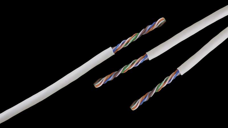Essential CAT6 Indoor Ethernet Cable 305m Grey Solid Copper UTP Pull Box | CAT6-305-SC-GEN