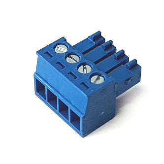 Socket str 4w plug-in 3.5mm blue 15edgk-3.5-04p-12-00a(h)