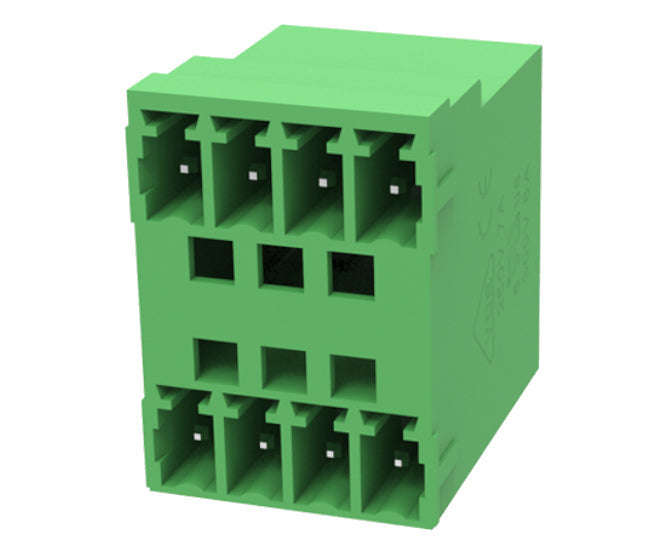 Header plug r/a 8p closed p=3.5 15edgrh-3.5-08p-14-00z(h)