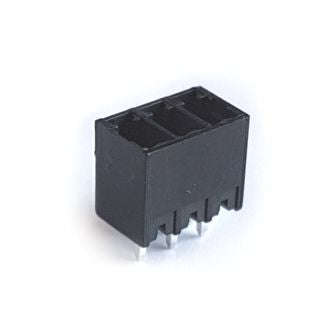 Header str pcb-mnt 03p closed black 15edgvc-3.5-03p-13-00a(h)
