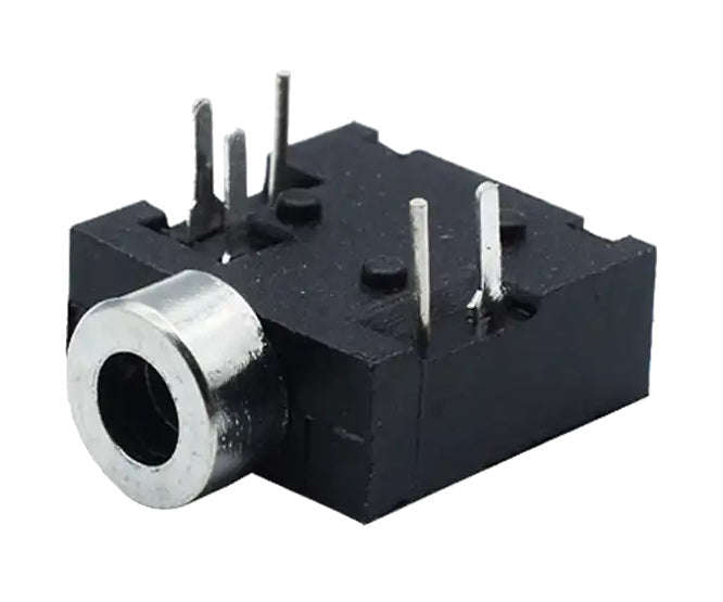Socket 2.5mm stereo pcb 161-2508-ex