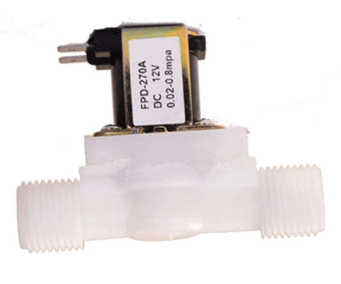 1/2inch 12vdc solenoid valve mains pressure operation thread od=20mm dc-12vdc-mp