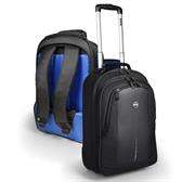 Port Chicago Evo Black 15.6" Trolley Backpack