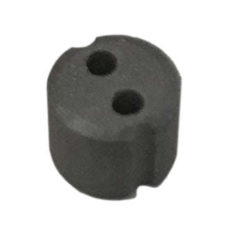 Ferrite bead 2 hole 6.5x5.7x1.5mm grooved 170354