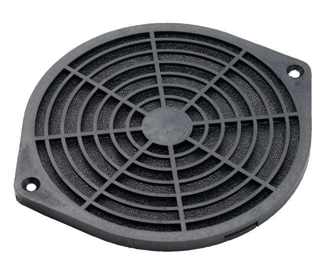 Plastic filter finger/fan guard black 172mm 3-piece 170356