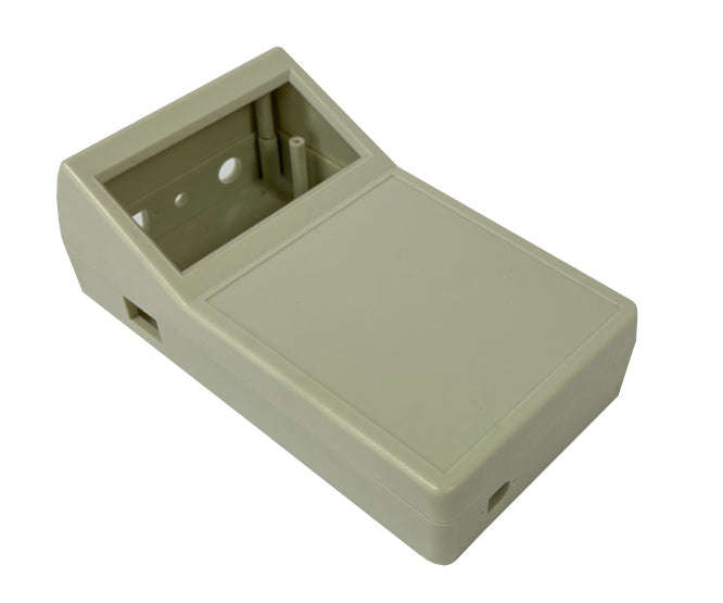 Enclosure abs white 190x104x69mm display 18-17   grey