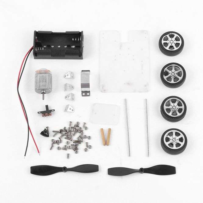 Mini wind turbine vechicle kit - unassembled 1tj00015