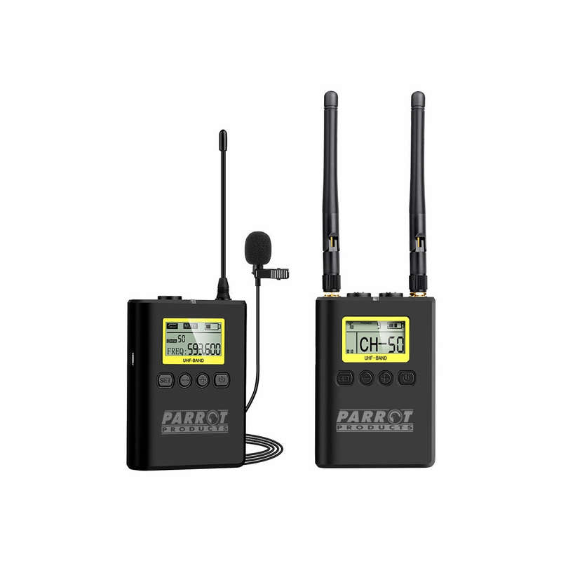 WIRELESS LAPEL MICROPHONE (DUAL CHANNEL)