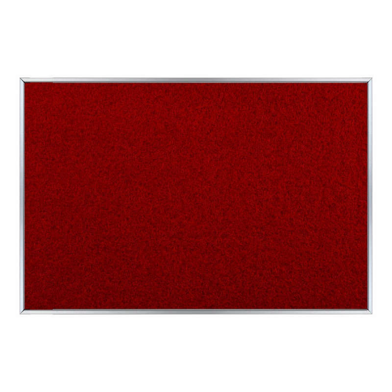 INFO BOARD ALUFINE 900*600MM RED