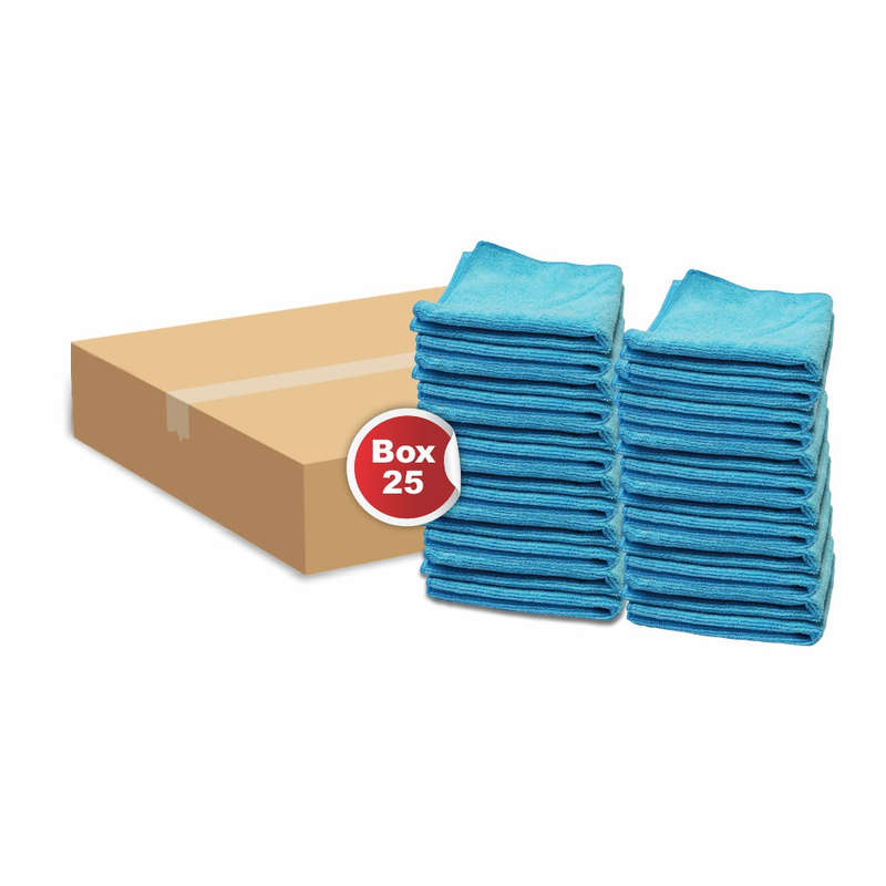 JANITORIAL MICRO FIBRE CLOTH 280GSM - BOX 25
