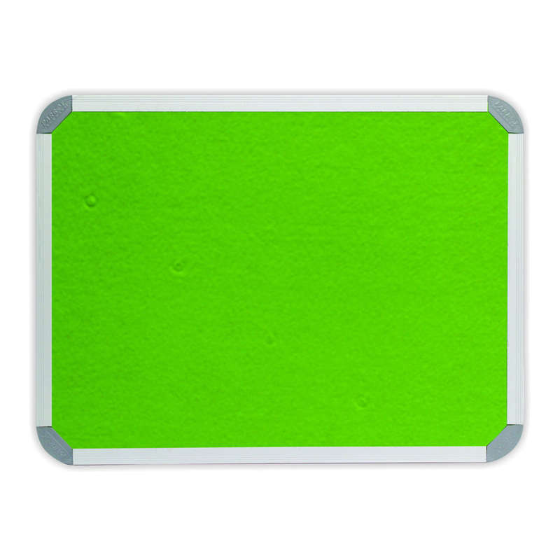 INFO BOARD ALUMINIUM FRAME 1200*900MM LIME GREEN