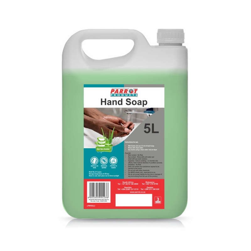 JANITORIAL ANTIBACTERIAL HAND SOAP ALOE VERA 5L