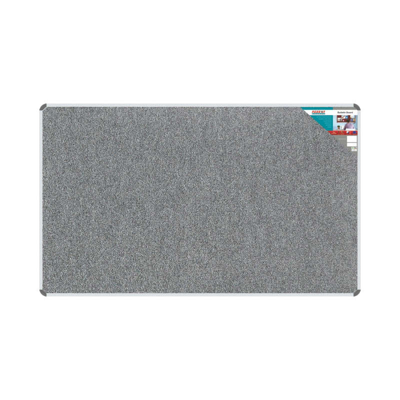 BULLETIN BOARD RIBBED ALUM FRAME 2000*1200MM LAUREL