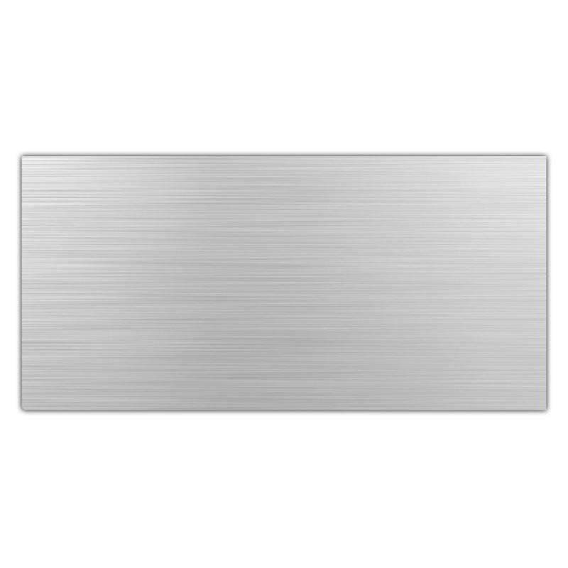 ALUMINIUM COMPOSITE PANEL 2440x1220x3mm BRUSHED ALUMINIUM