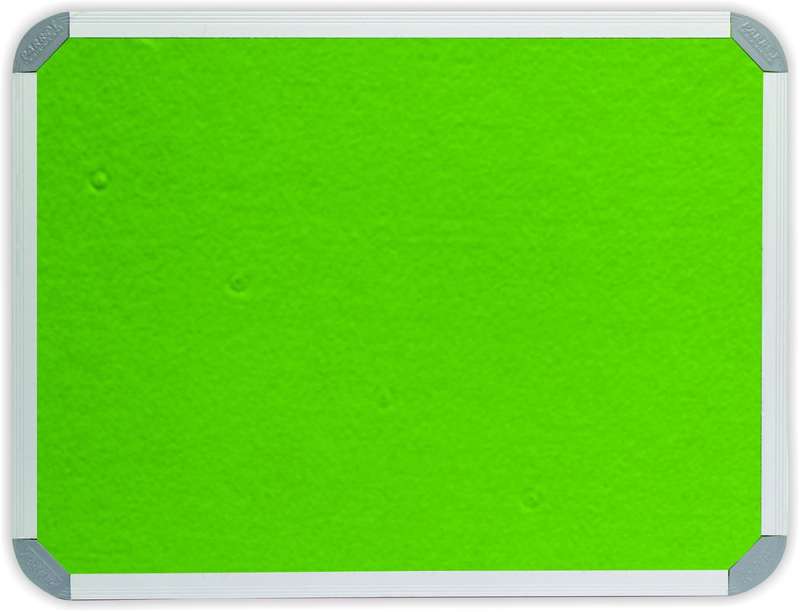 INFO BOARD ALUMINIUM FRAME 1200 * 1000MM LIME GREEN