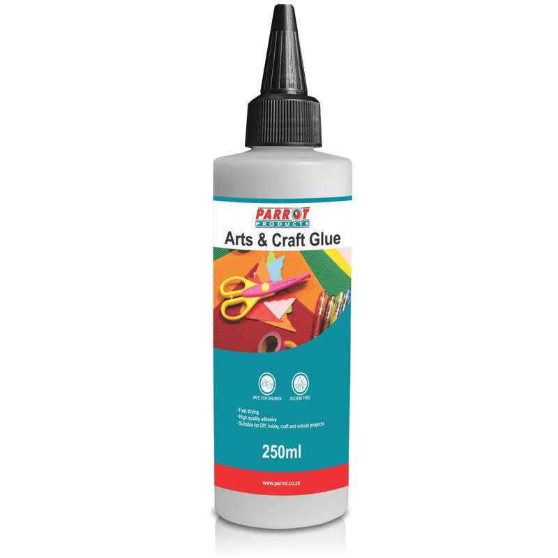 PARROT GLUE ARTS AND CRAFT 250ML