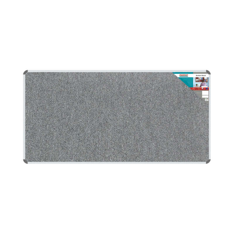 BULLETIN BOARD RIBBED ALUM FRAME 1800*900MM LAUREL