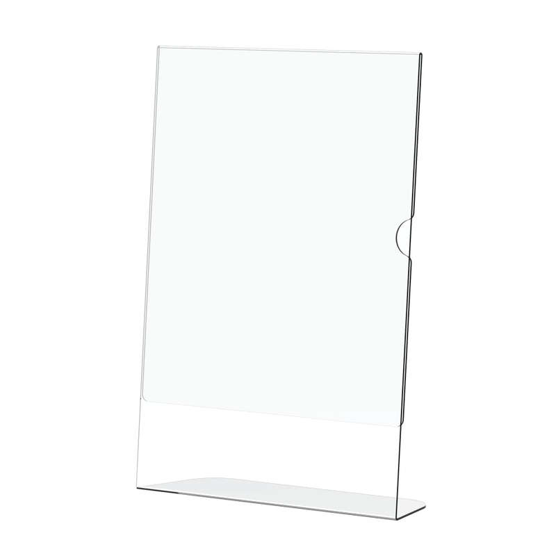 MENU HOLDER ACRYLIC SINGLE SIDED A6 PORTRAIT - BOX 5