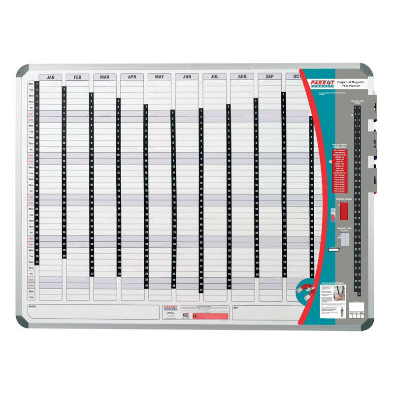 YEAR PLANNER MAGNETIC 2400*1200mm