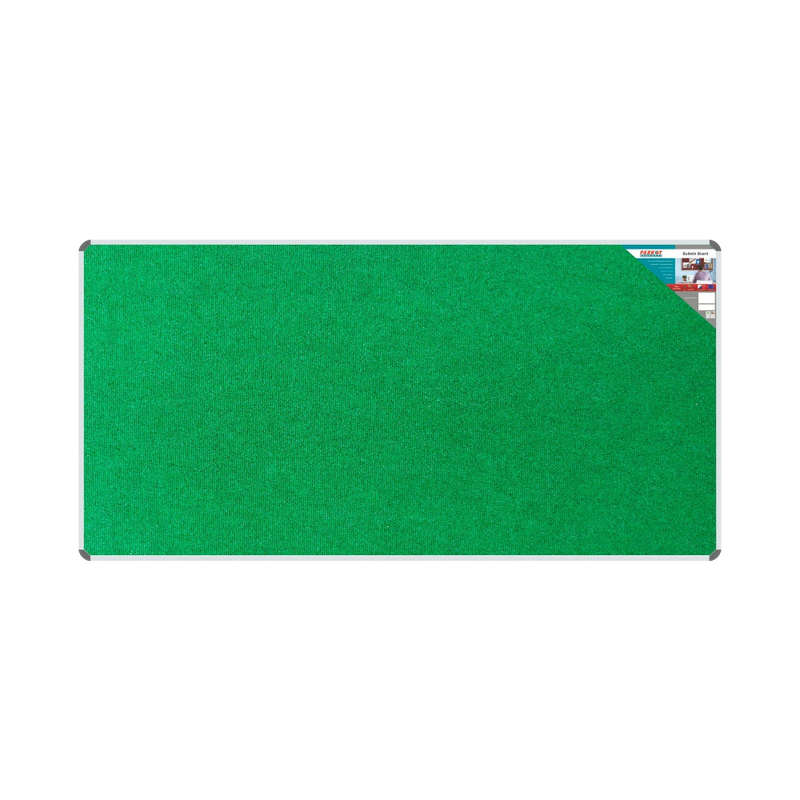 BULLETIN BOARD RIBBED ALUM FRAME 2400*1200MM PALM