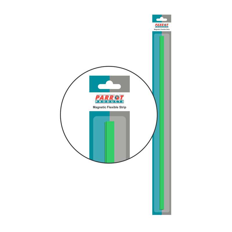 MAGNETIC FLEXIBLE STRIPS 1000*15MM GREEN