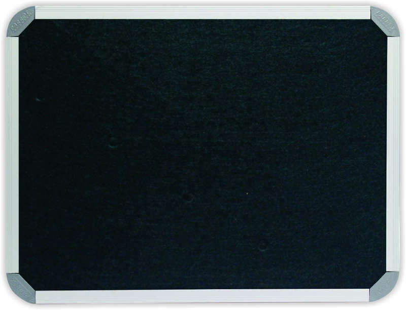 INFO BOARD ALUMINIUM FRAME 1200*900MM BLACK