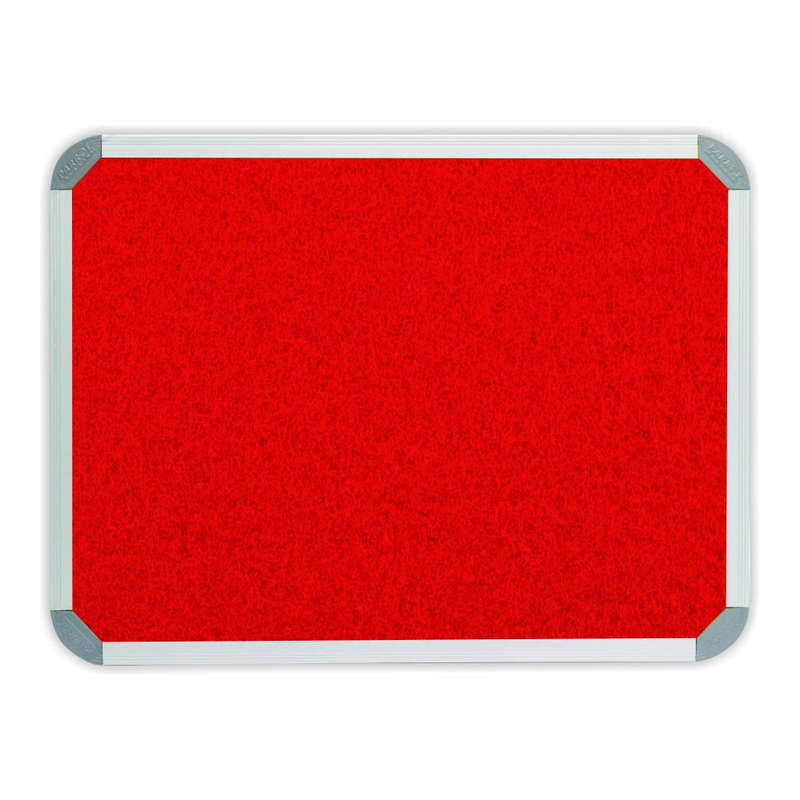 INFO BOARD ALUMINIUM FRAME 900*600MM RED
